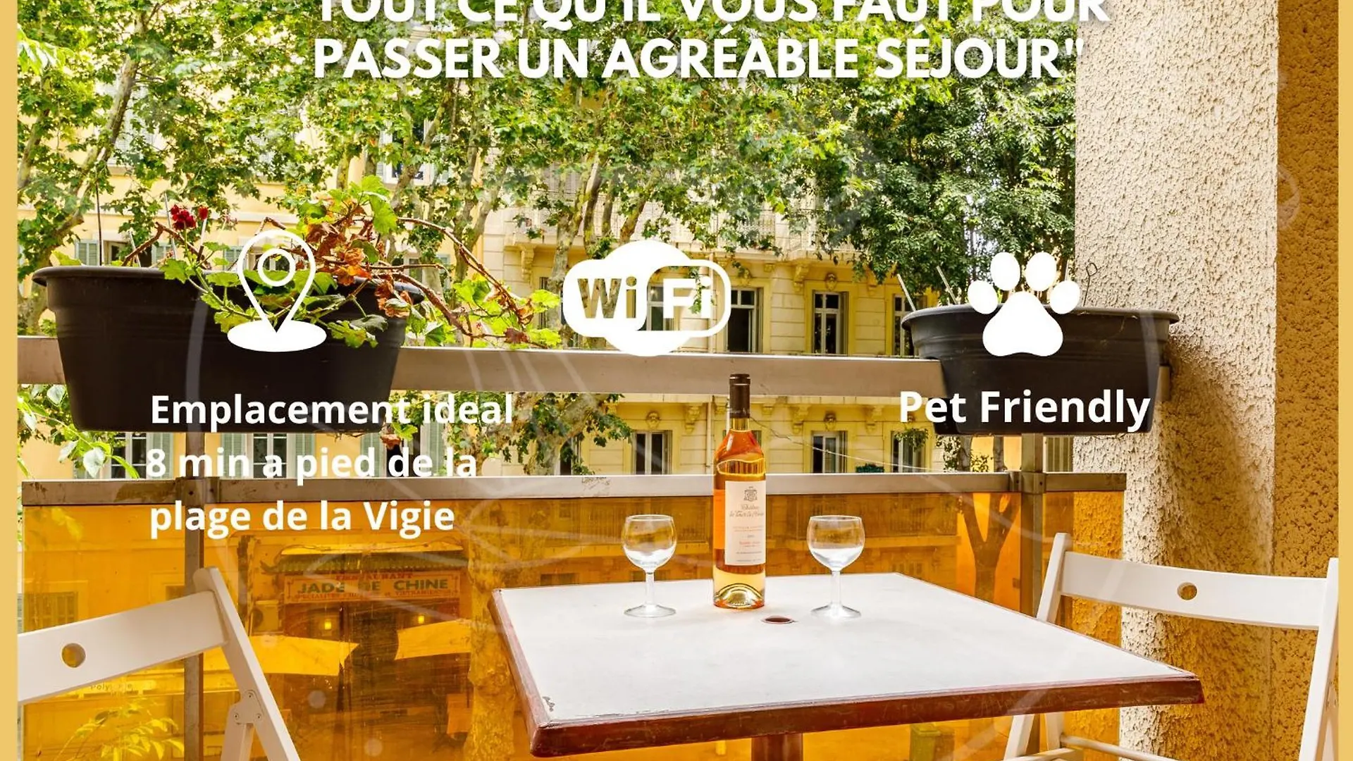 Studio Plaisir De La Plage - Balcon-Wifi ツーロン